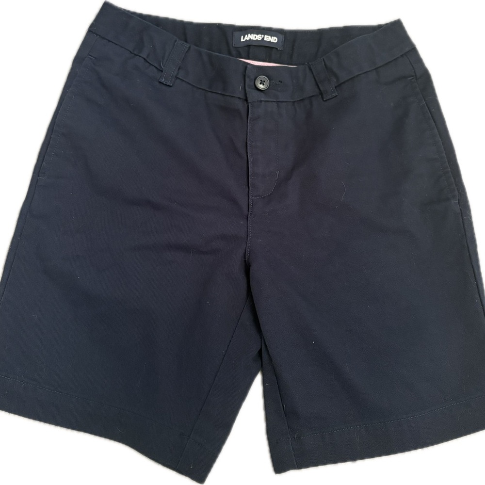 Lands' End Navy Shorts